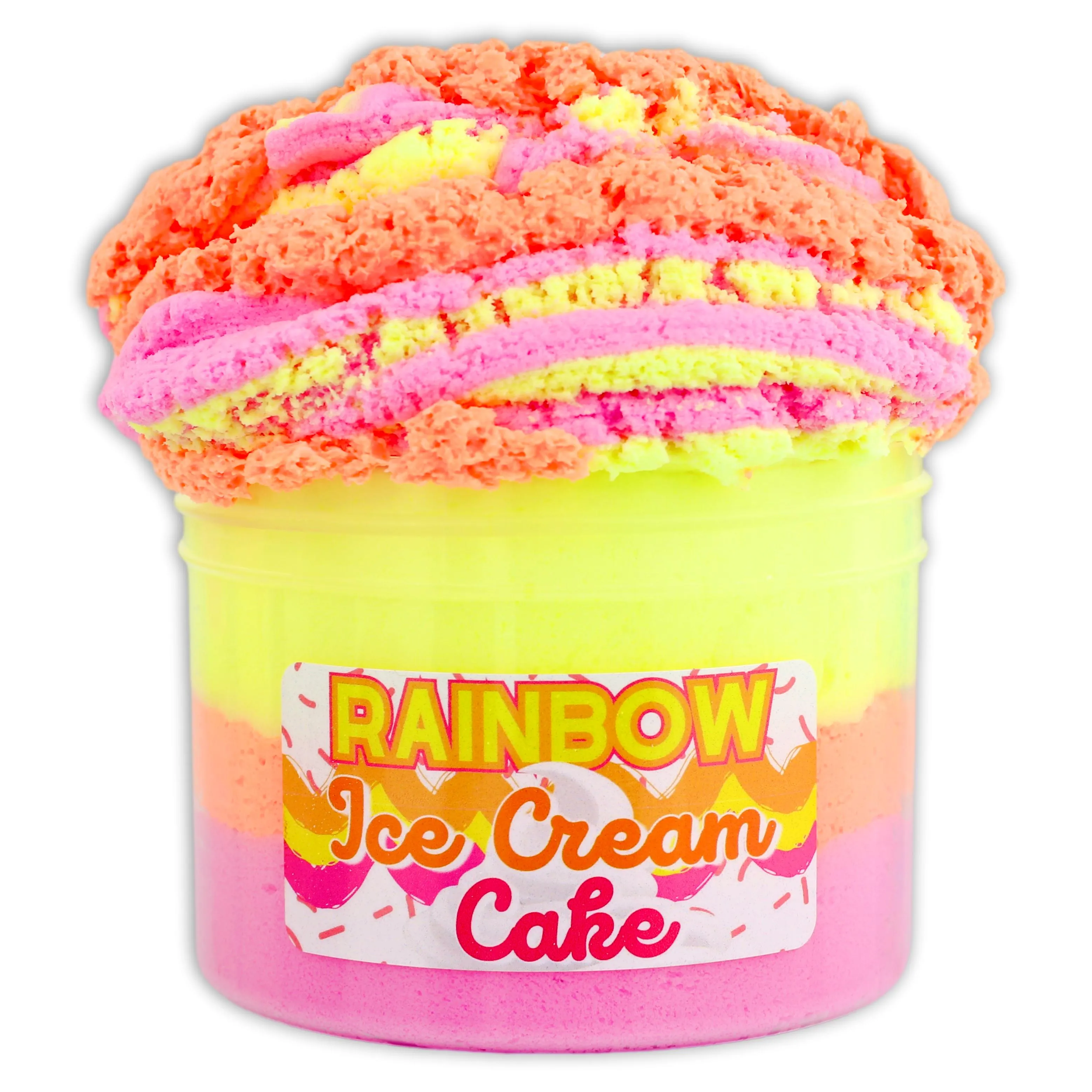 Rainbow Ice-Cream Cake