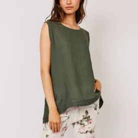 Safari Long Linen Tank (Only XL Left)