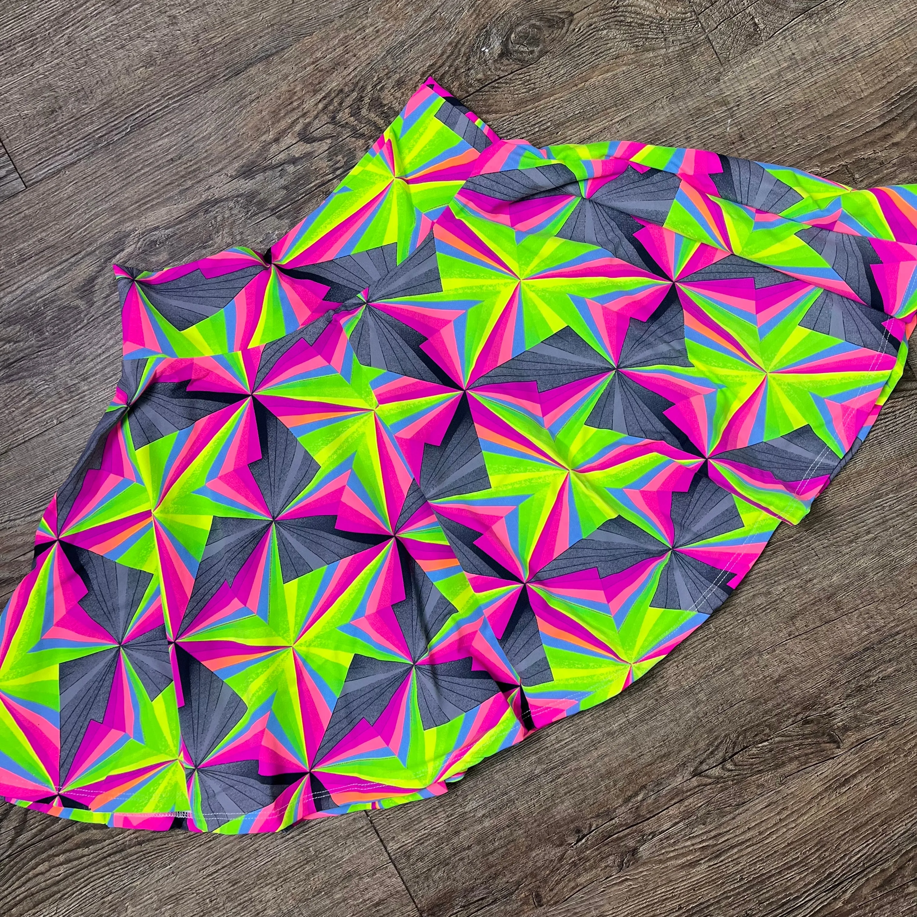 SALE - Skater Skirt in Optima Neon