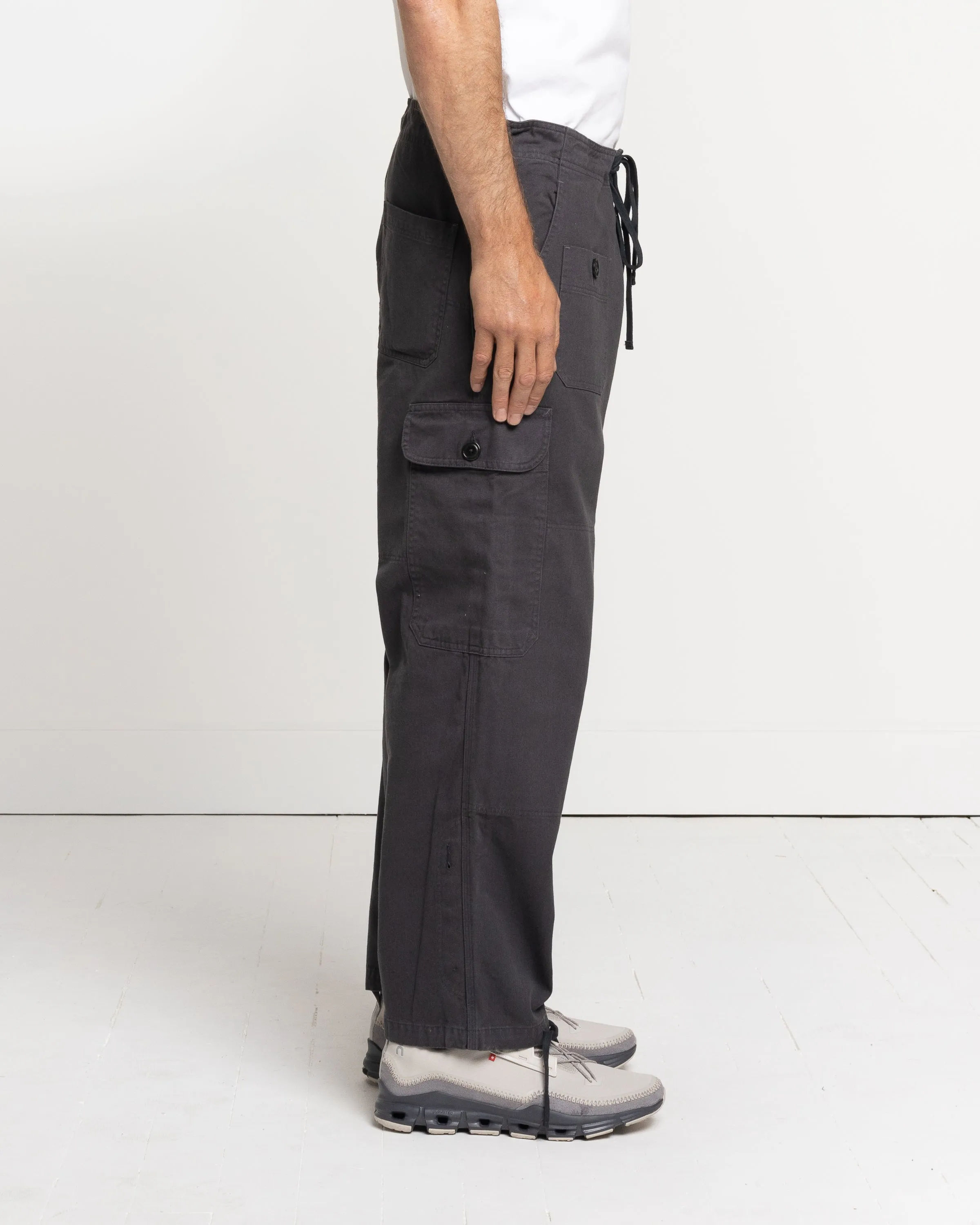 Sei Cargo Pant in Faded Black