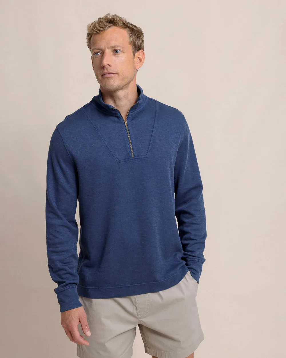 Southern Tide Bay Berry Quarter Zip