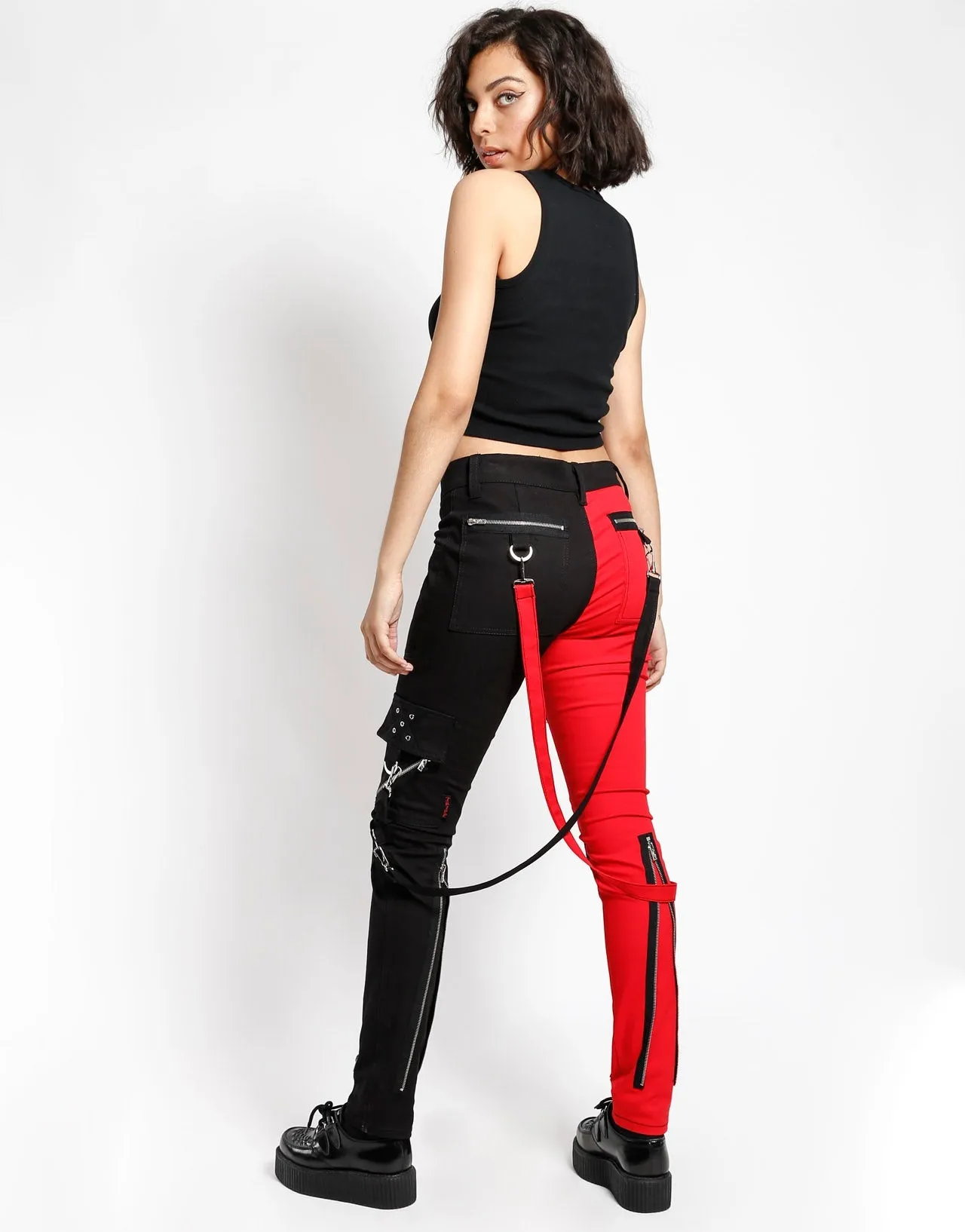 SPLIT LEG BONDAGE PANT