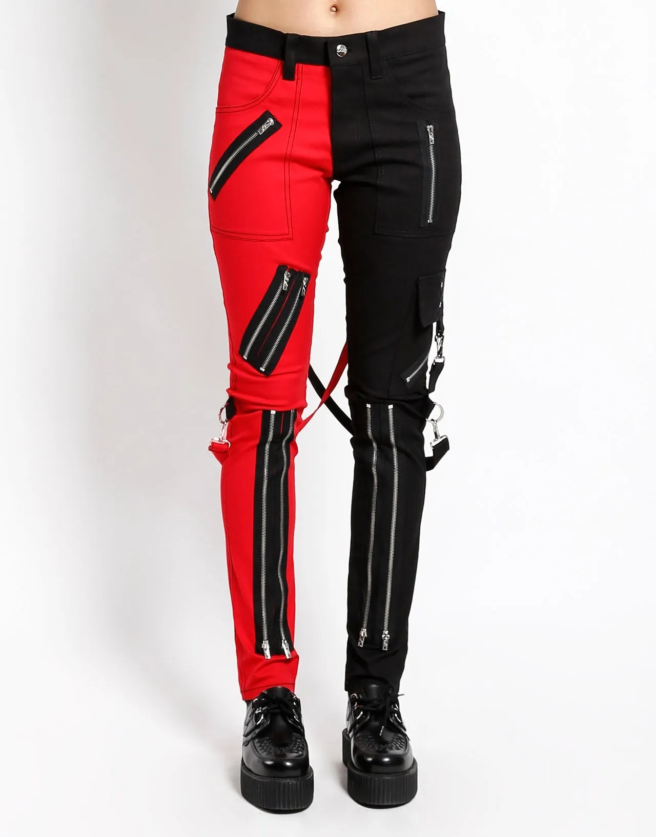 SPLIT LEG BONDAGE PANT