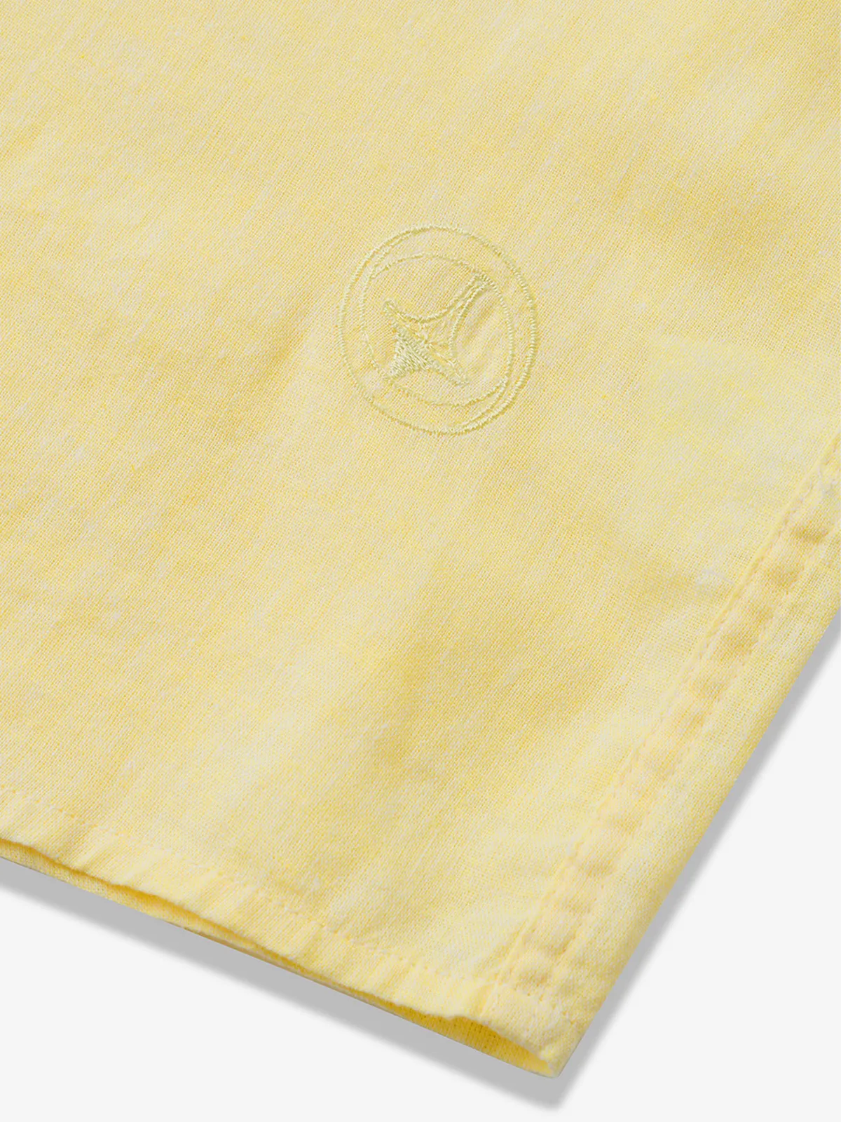 Sunny Light Yellow Cotton Linen Shirt