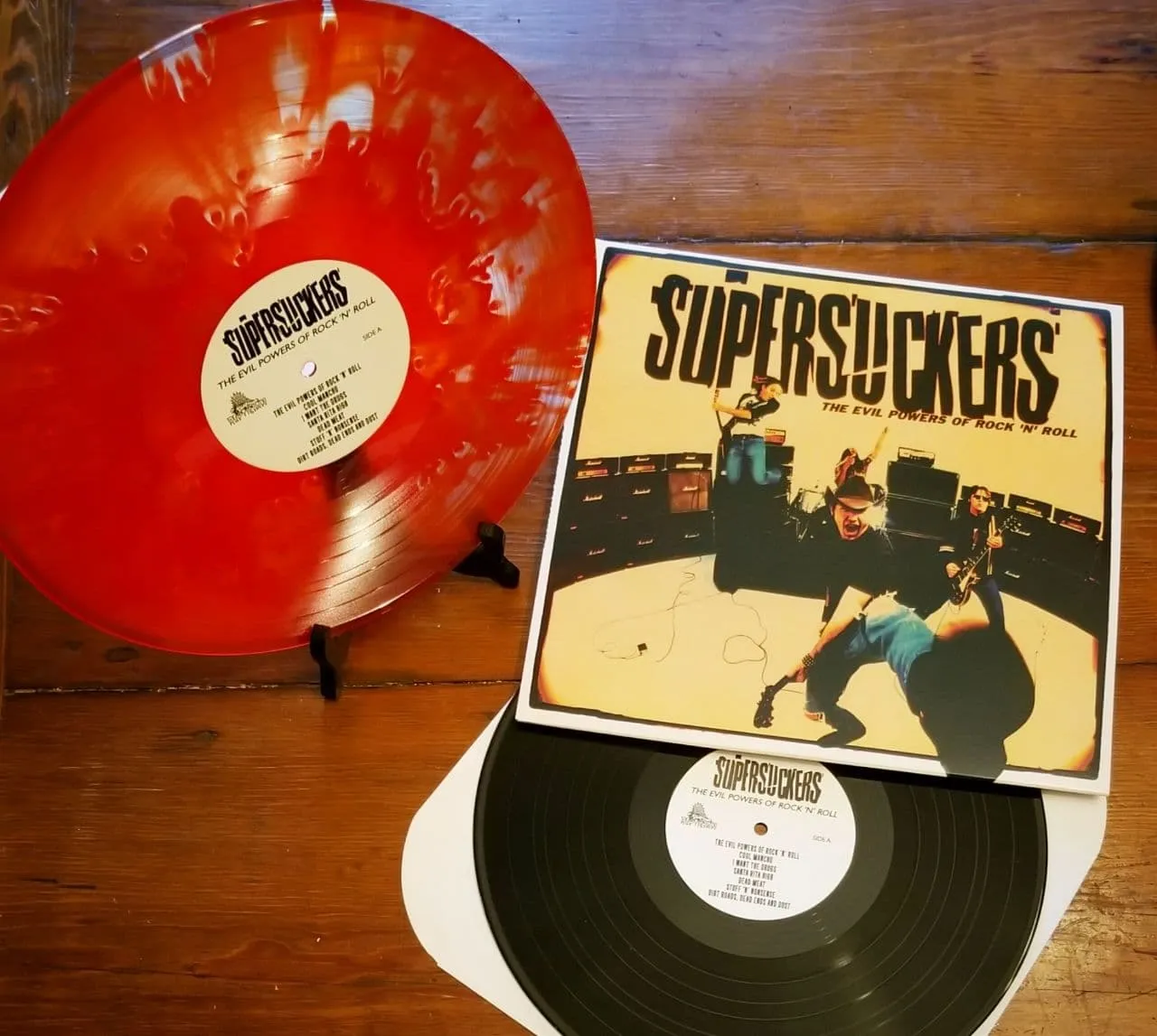 SUPERSUCKERS "THE EVIL POWERS OF ROCK 'N' ROLL"  VINYL LP