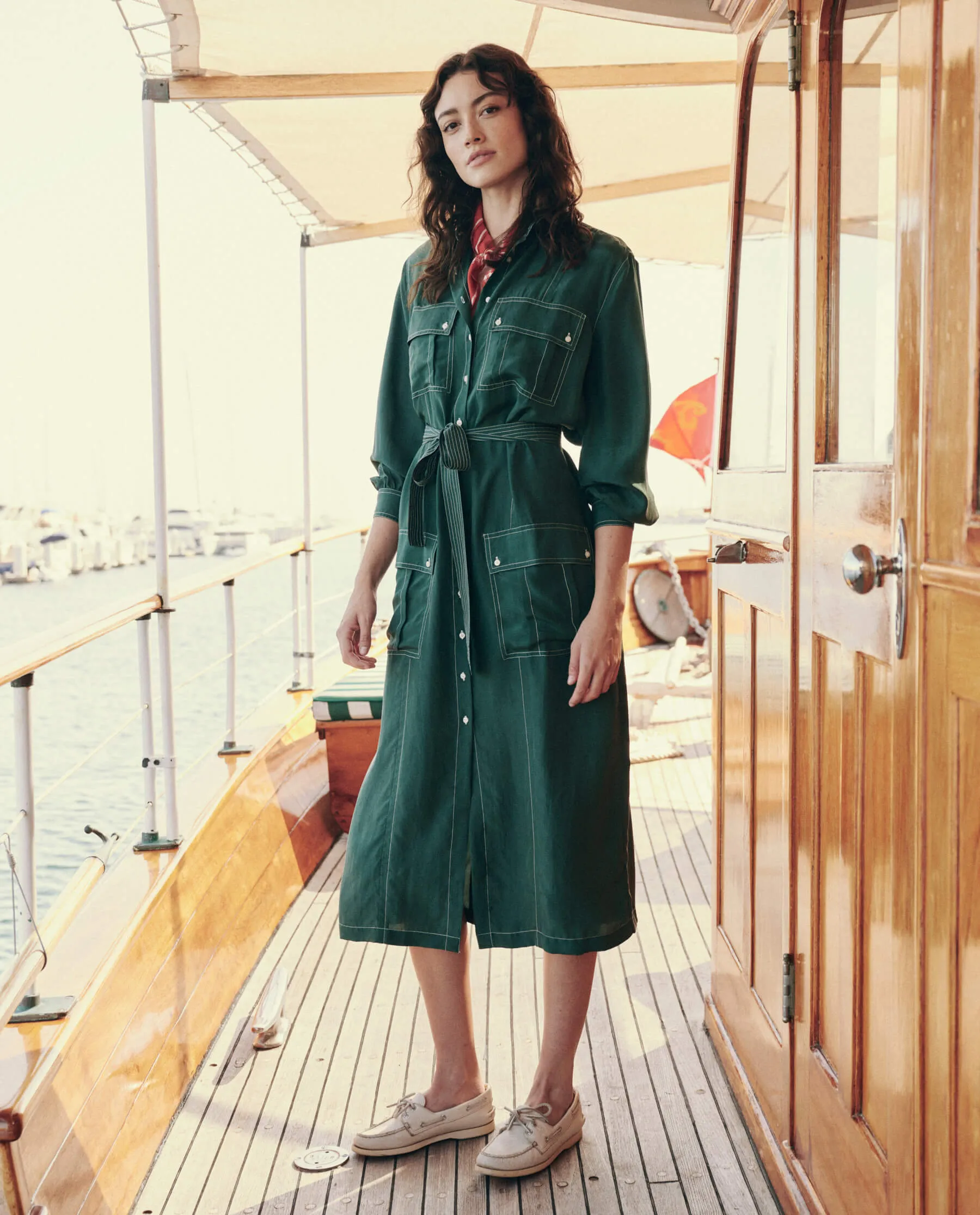 The Cargo Dress. -- Deep Sea Green