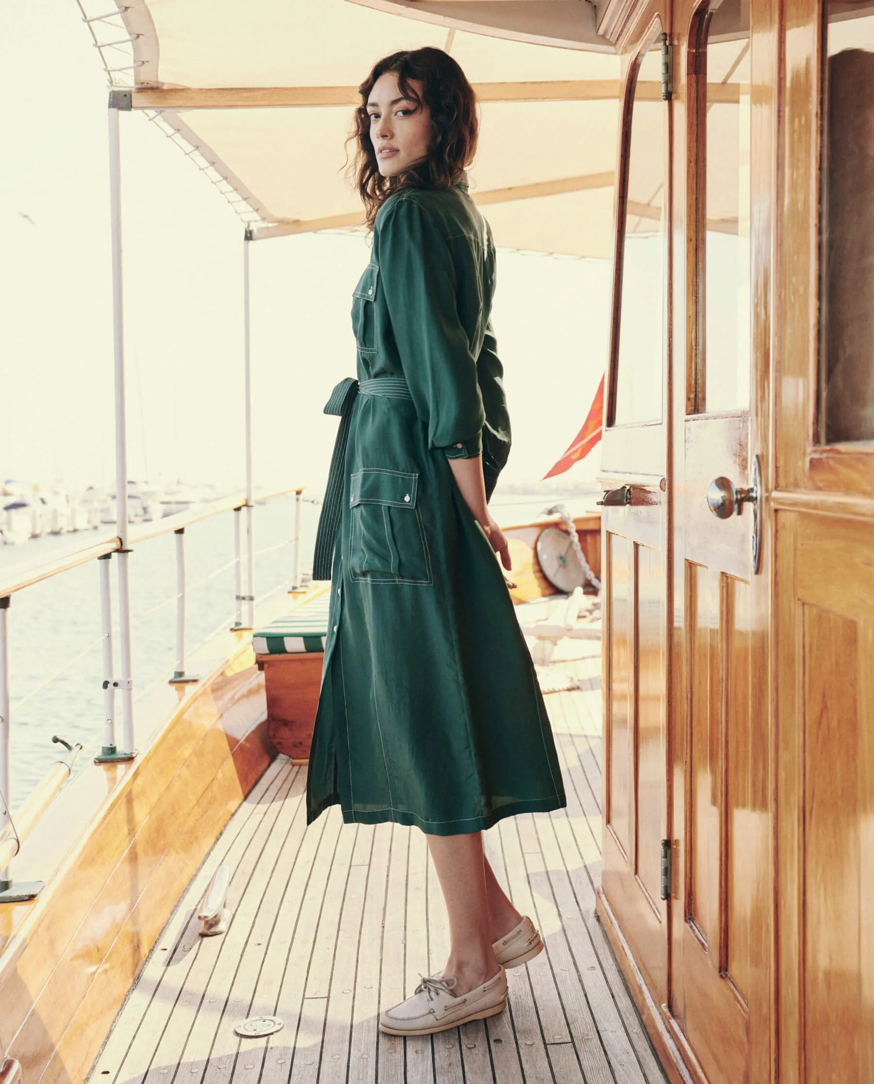 The Cargo Dress. -- Deep Sea Green