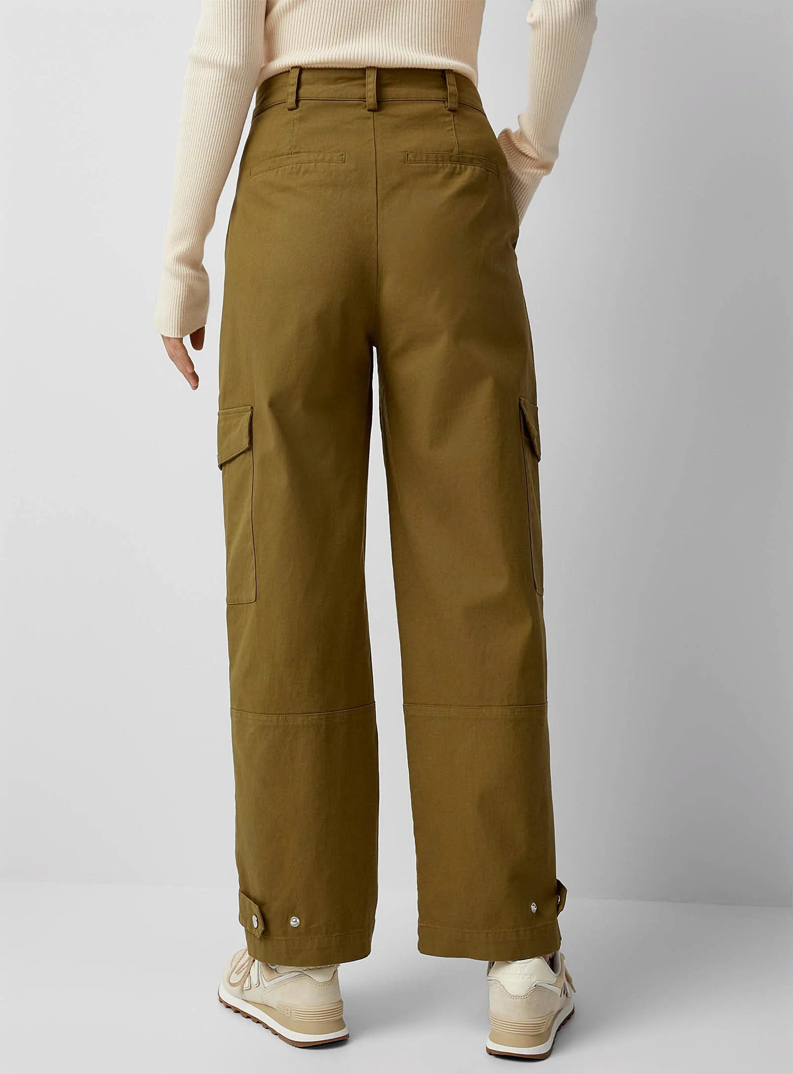 The Crina Cargo Pants by Part Two - Khaki