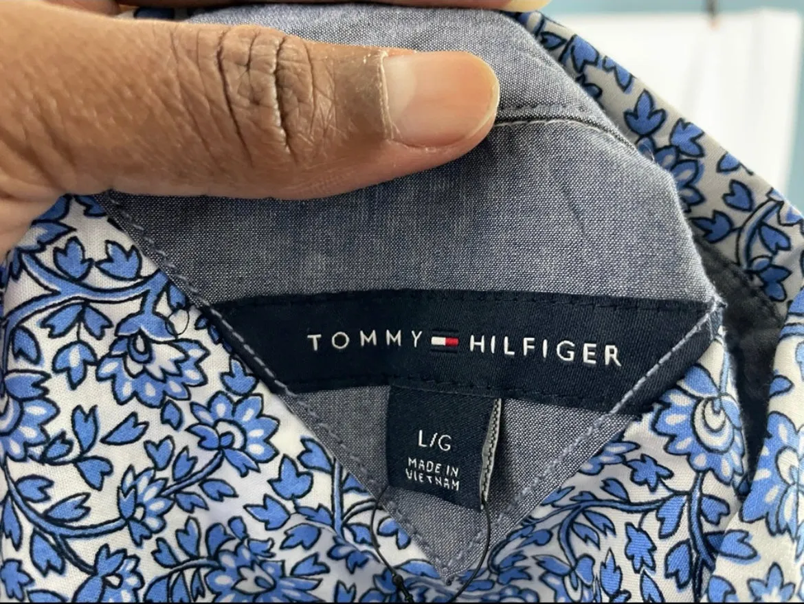 Tommy Hilfiger flower shirt