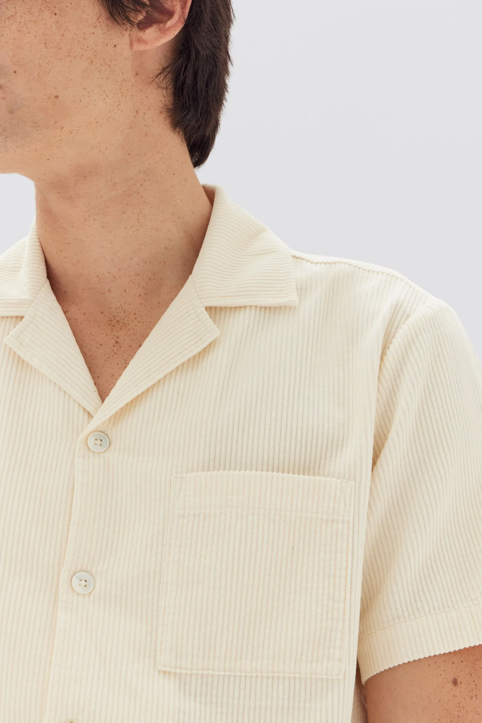 Wick Corduroy Short Sleeve Shirt