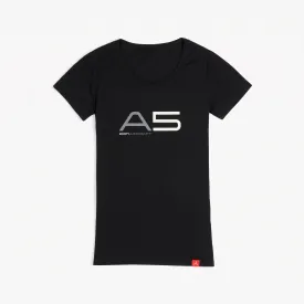 Women’s A5 Tee (Carbon Black)