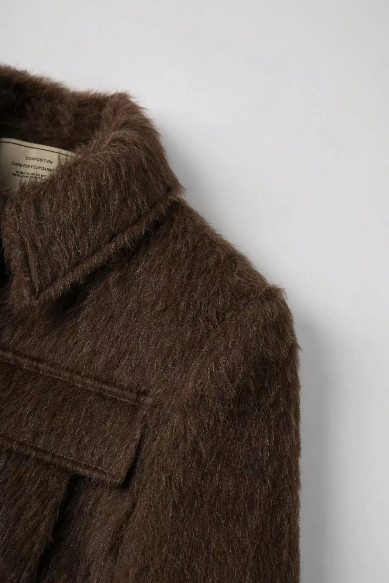 Woolen Furry Jacket