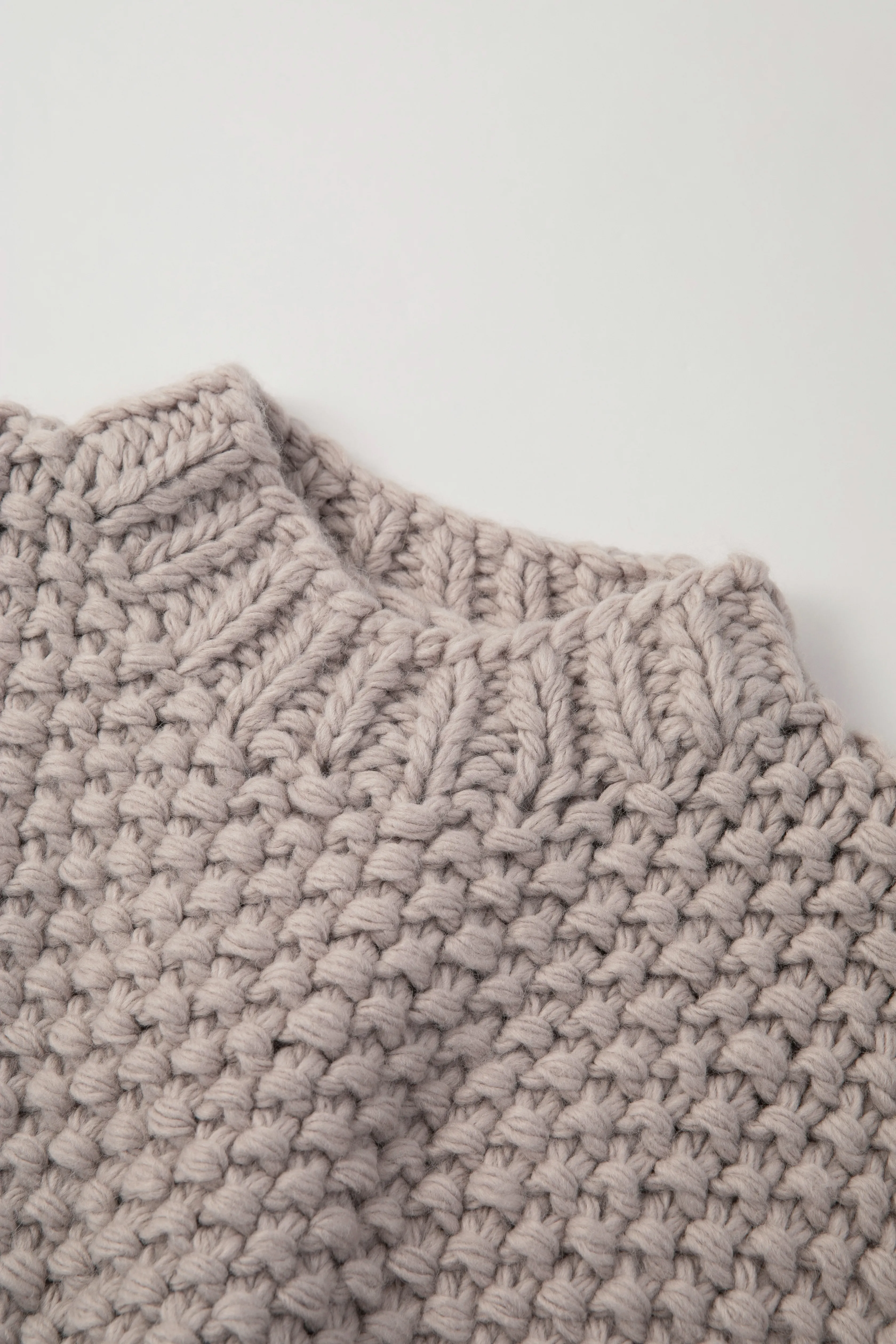 Woolen Hollow Out Sweater