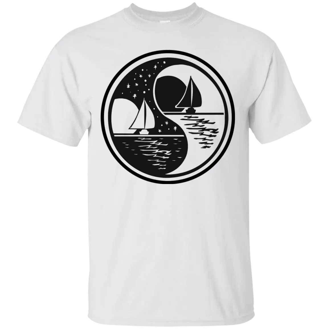 Yin Yang Custom Ultra Cotton T-Shirt